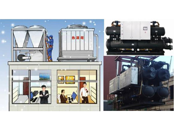 大氣能熱源塔系統